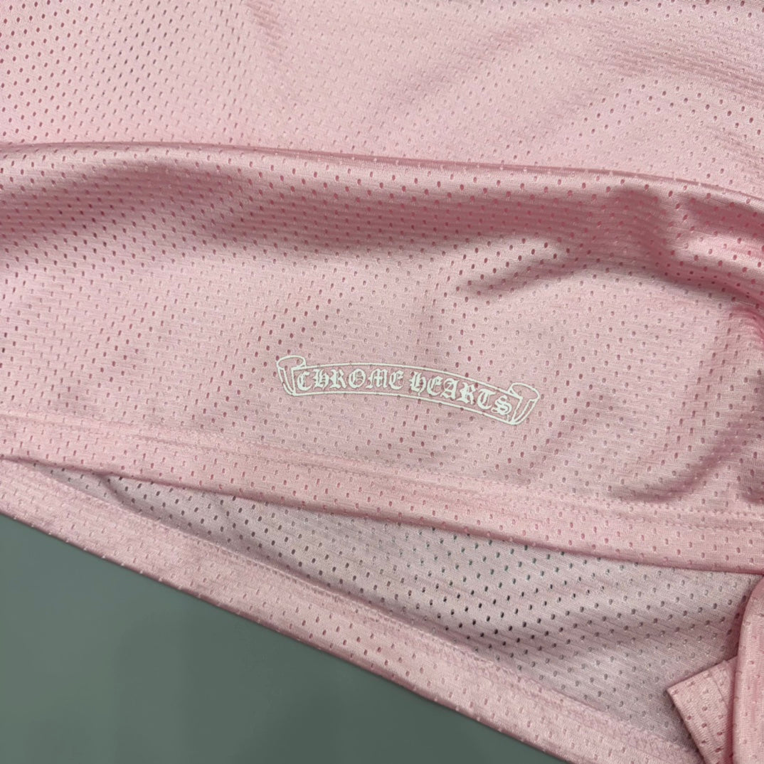 Pink Mesh Longsleeve Hockey Jersey™