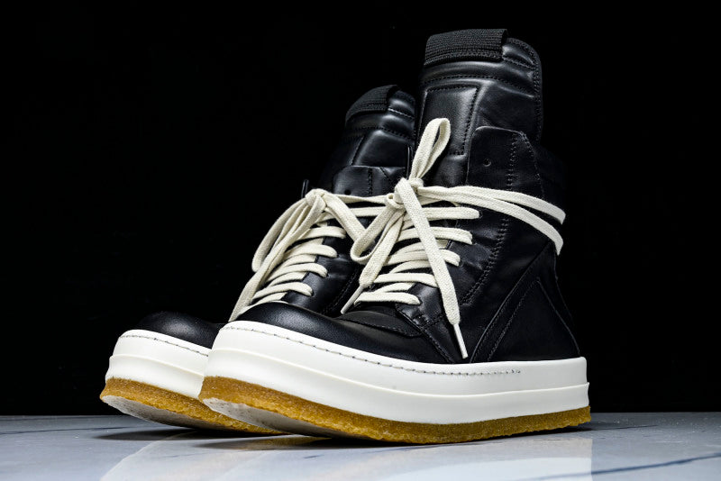 Creep Geobasket High Black Milk Shoes
