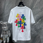 Multicolor Crosses White T-Shirt™