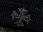 Leather Cross Beanie™