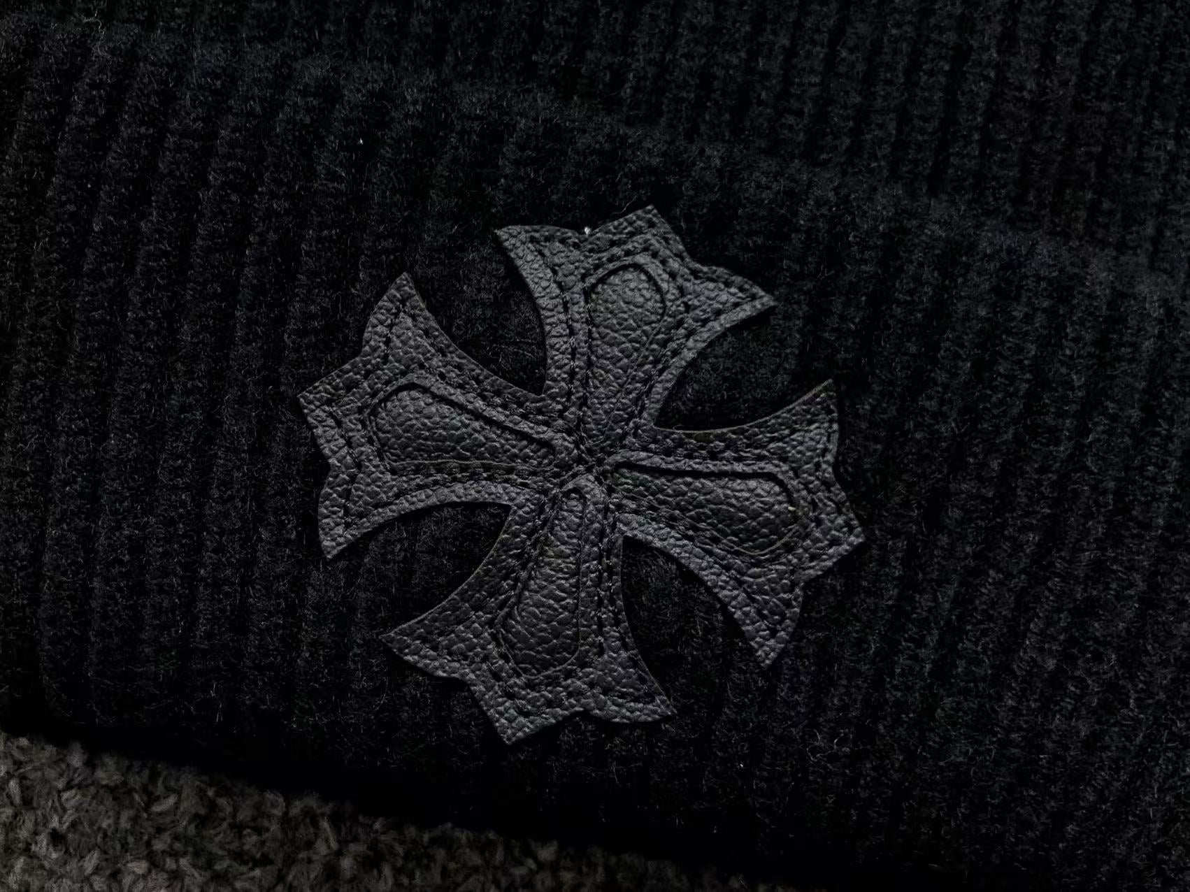 Leather Cross Beanie™