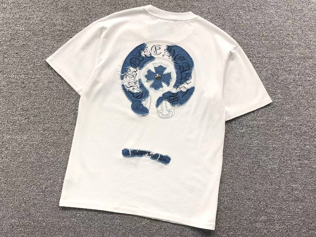 Denim Horseshoe Logo T-Shirt™