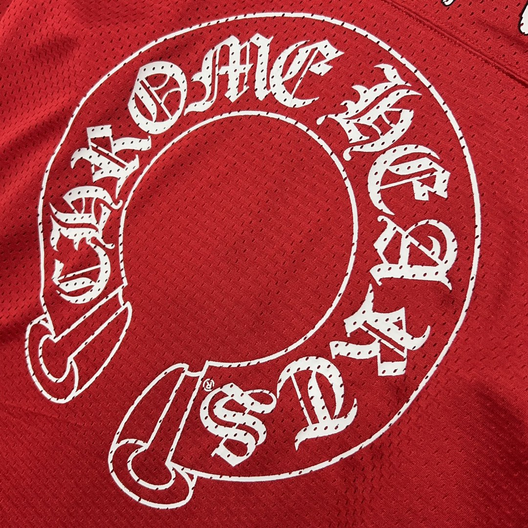 Red Mesh Longsleeve Hockey Jersey™