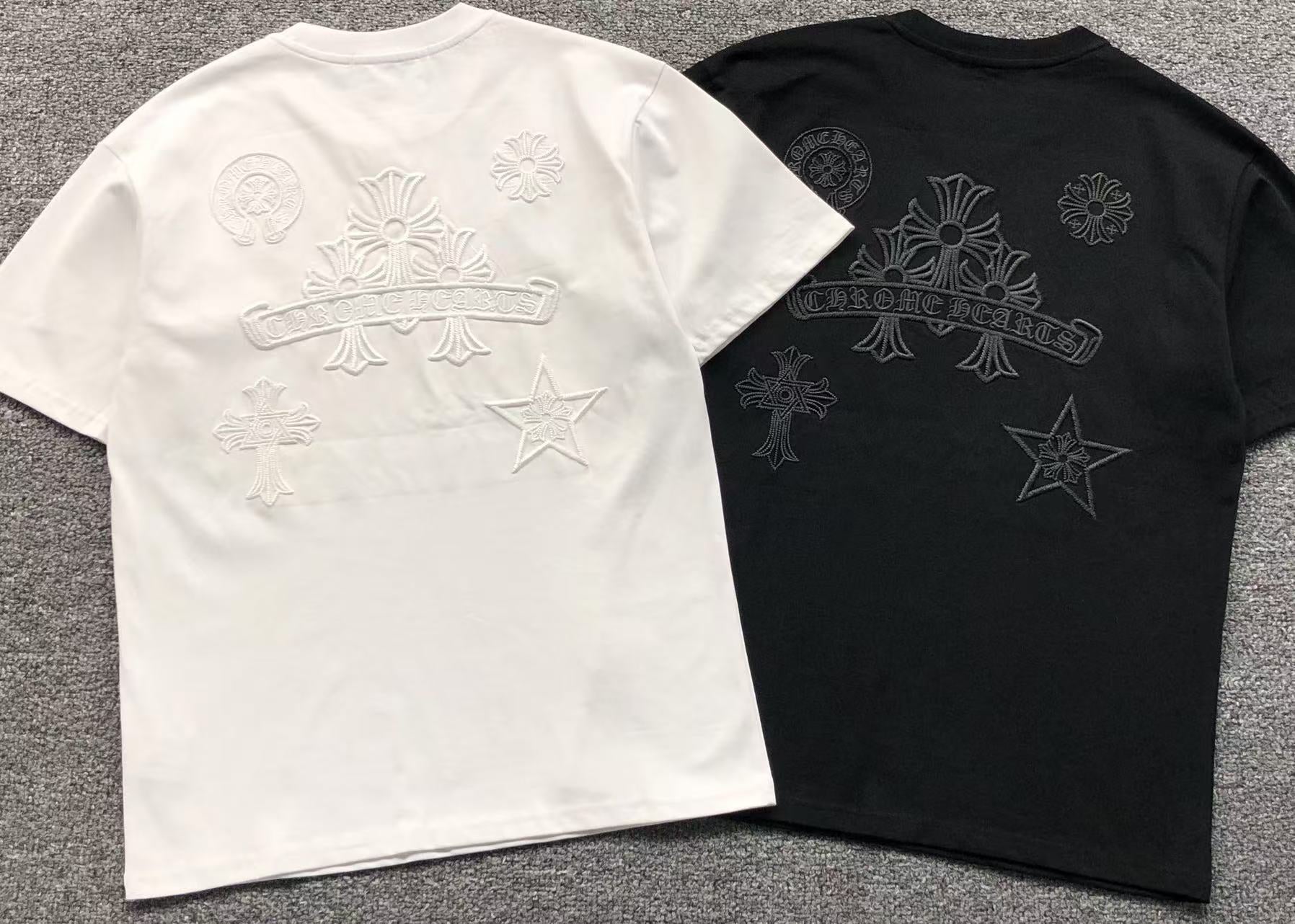 Triple Cross Typography Logo T-Shirt™
