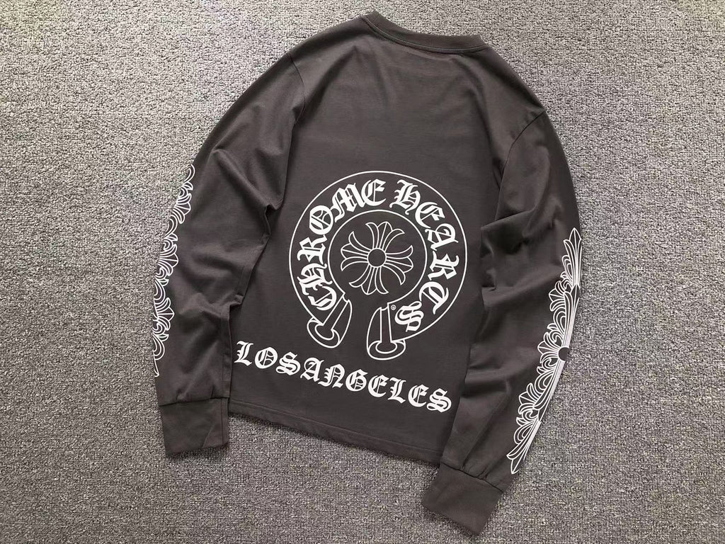 Horseshoe Logo Los Angeles Black/White Long Sleeve™
