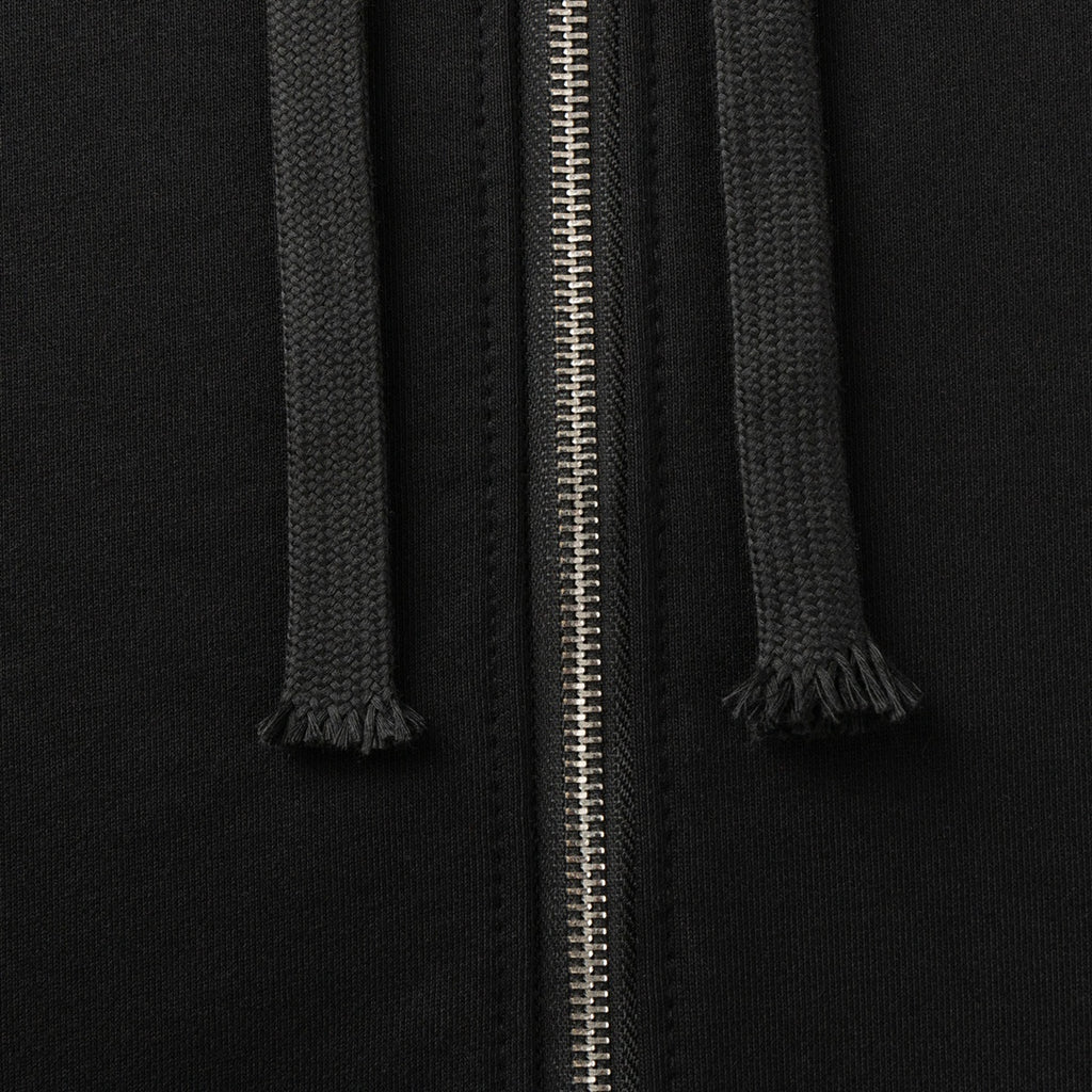 Big Cross Logo Black Full Zip Hoodie™