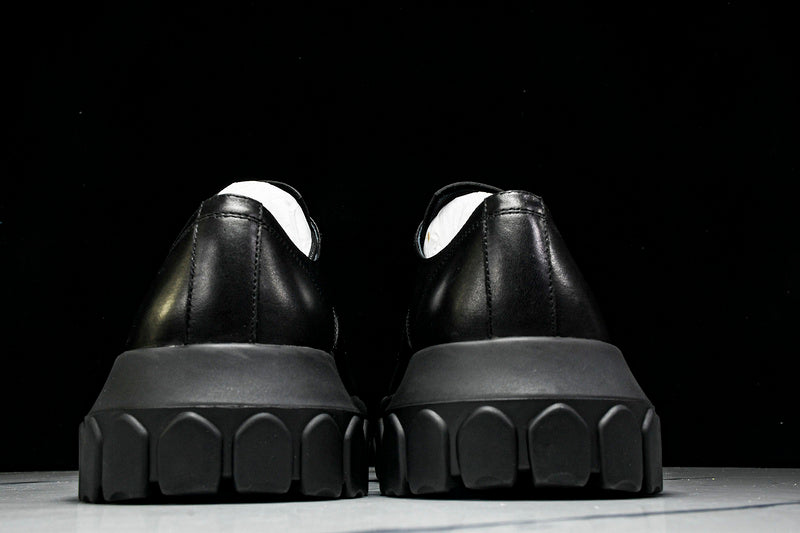 Lido Lace-Up Bozo Tractor 'Black'
