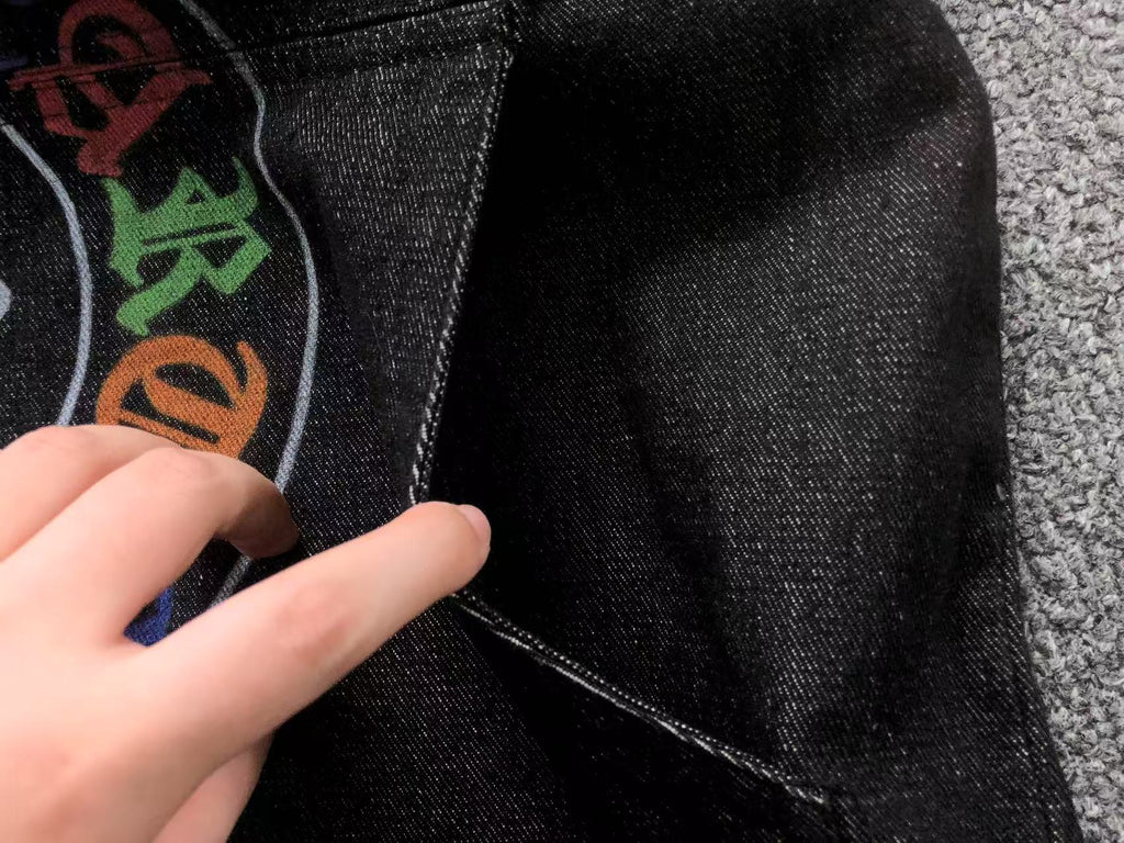 Colored Horseshoe Logo Denim Jacket™