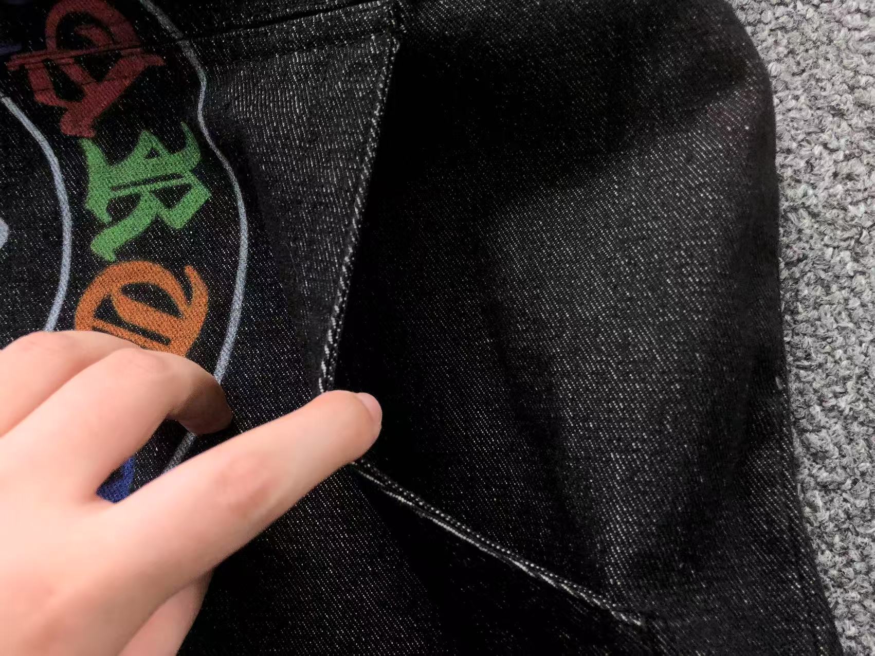 Colored Horseshoe Logo Denim Jacket™