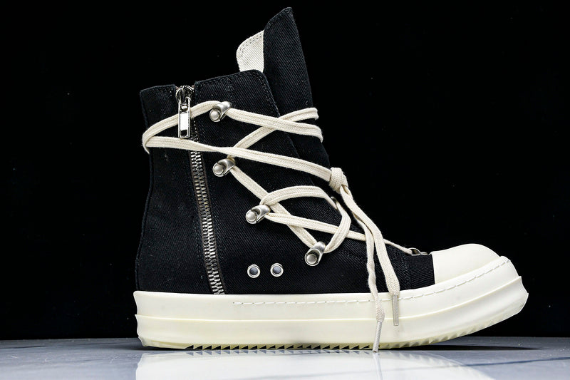 DRKSHDW Hexagram Sneakers "Black Milk"