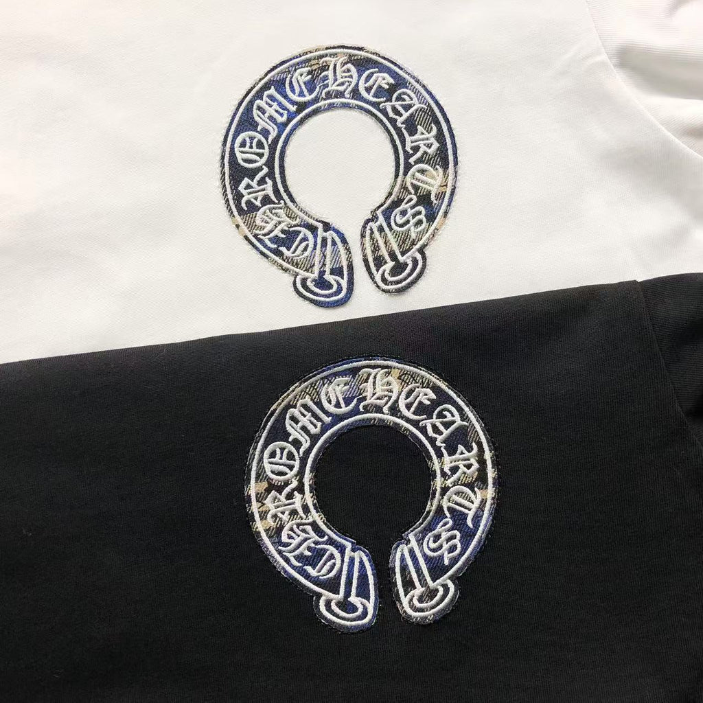 Checkered Horseshoe Logo T-Shirt™