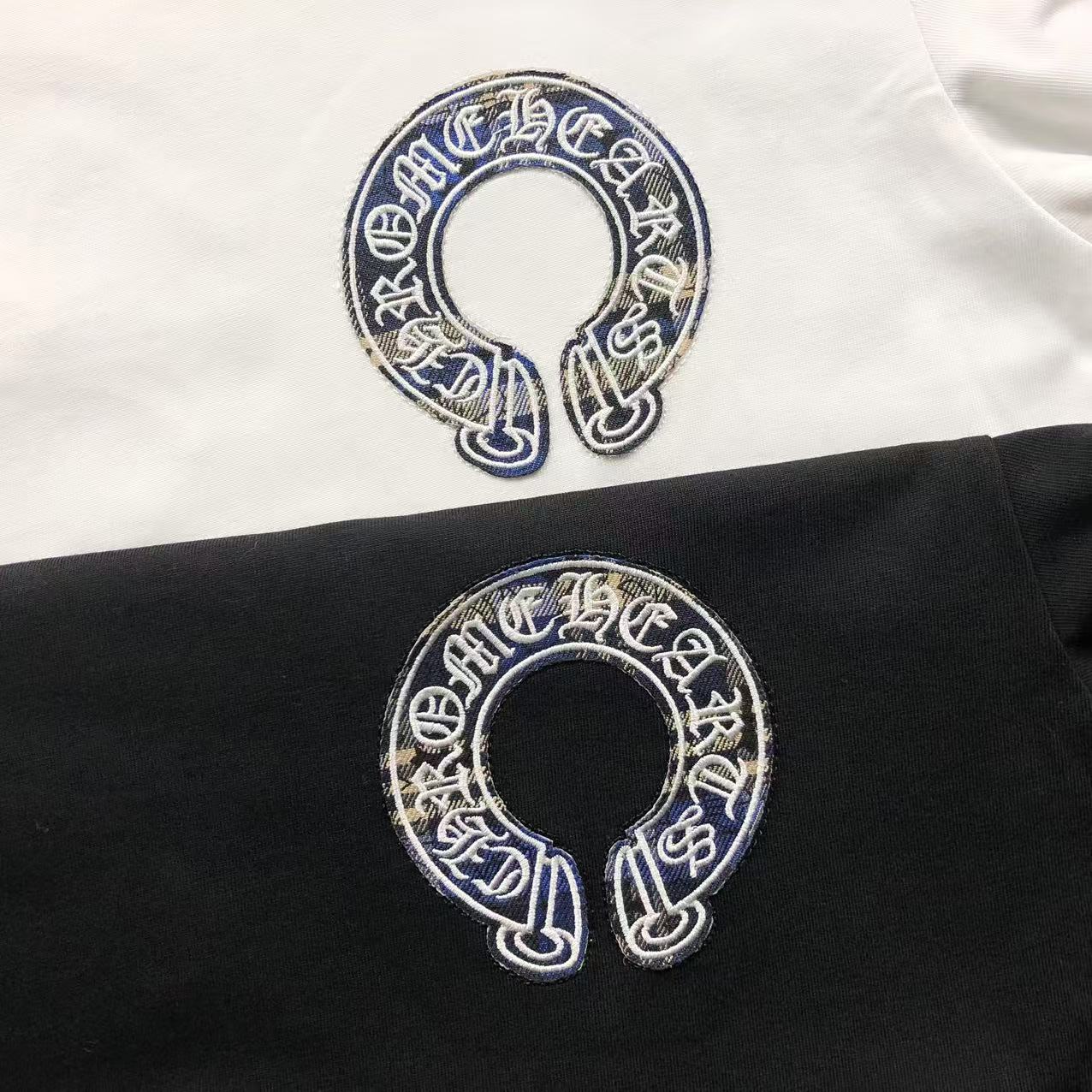 Checkered Horseshoe Logo T-Shirt™