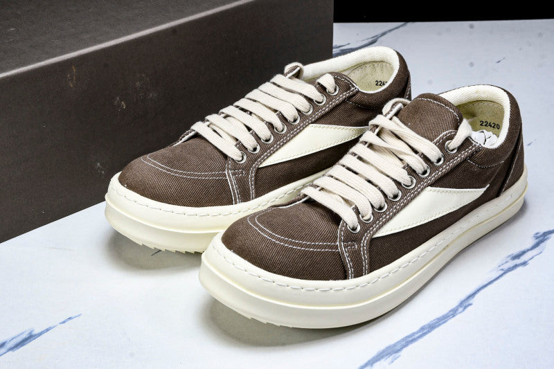 Strobe Vintage Low 'Dark Dust' Sneakers