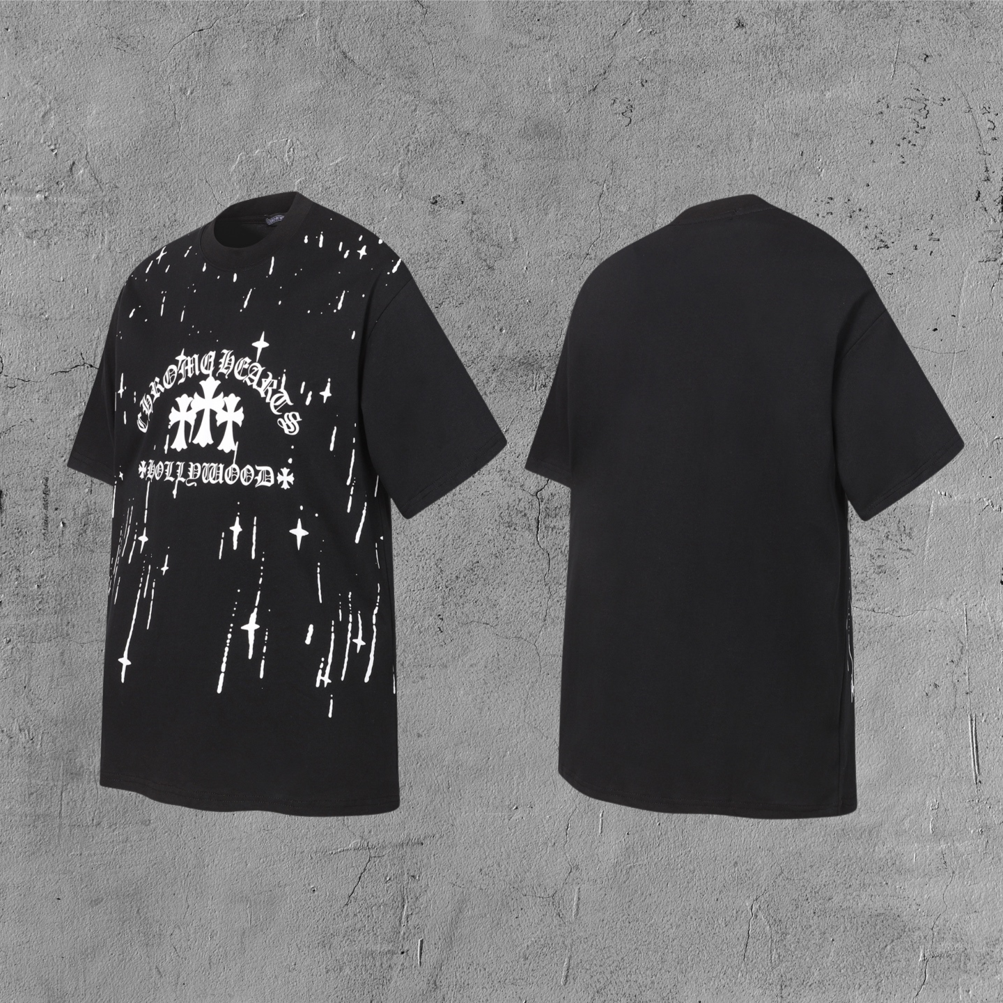 Falling Star Cross Black T-Shirt™