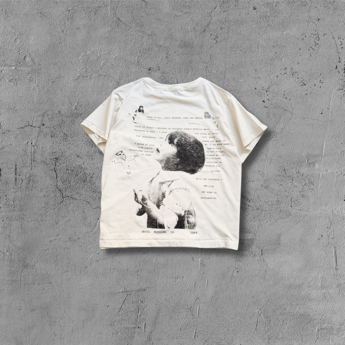 ER* Reminiscing Triple Portrait White T-Shirt™