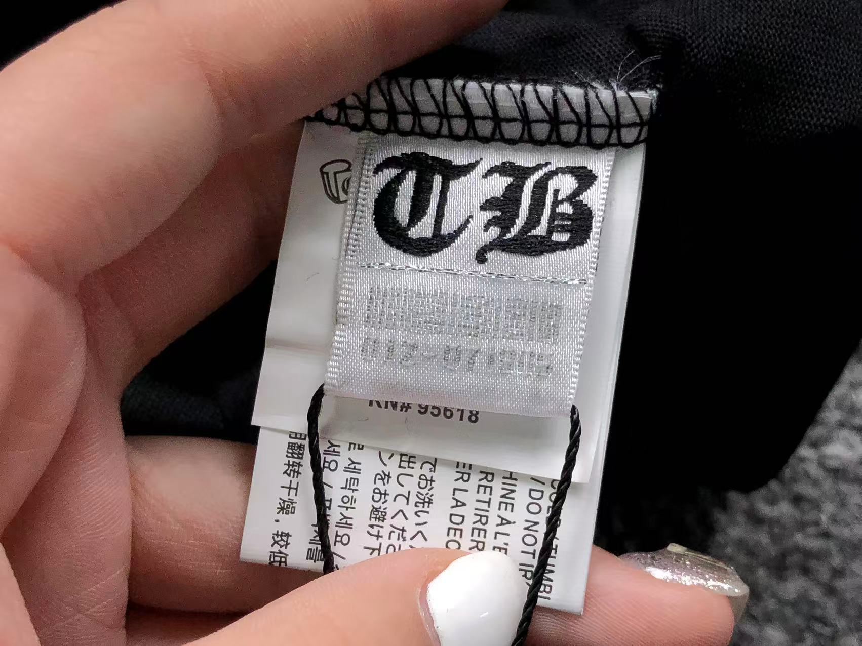 Blue Triple Cross White/Black Long Sleeve™