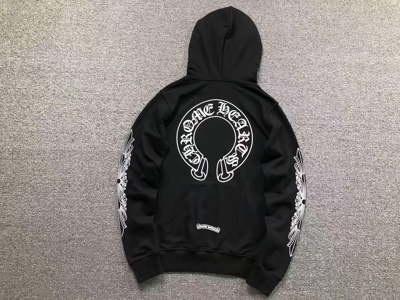 Horseshoe Logo Black Hoodie™