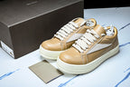 Vintage Low "Caramel Milk" Leather Sneakers