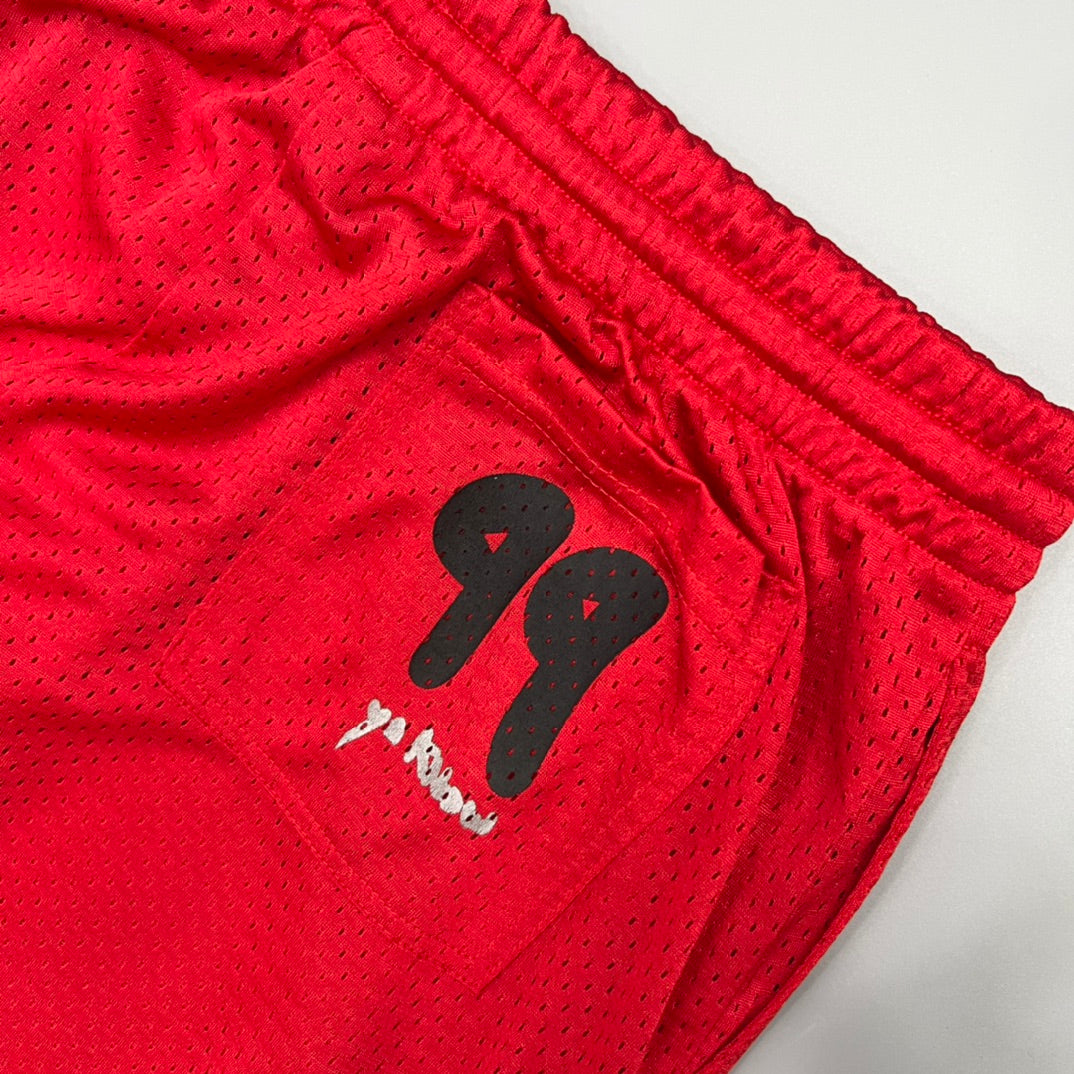 Red Mesh Sweatpants™
