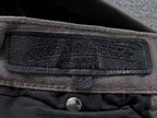 Black & White Cross Patch Brown Carpenter Pants™
