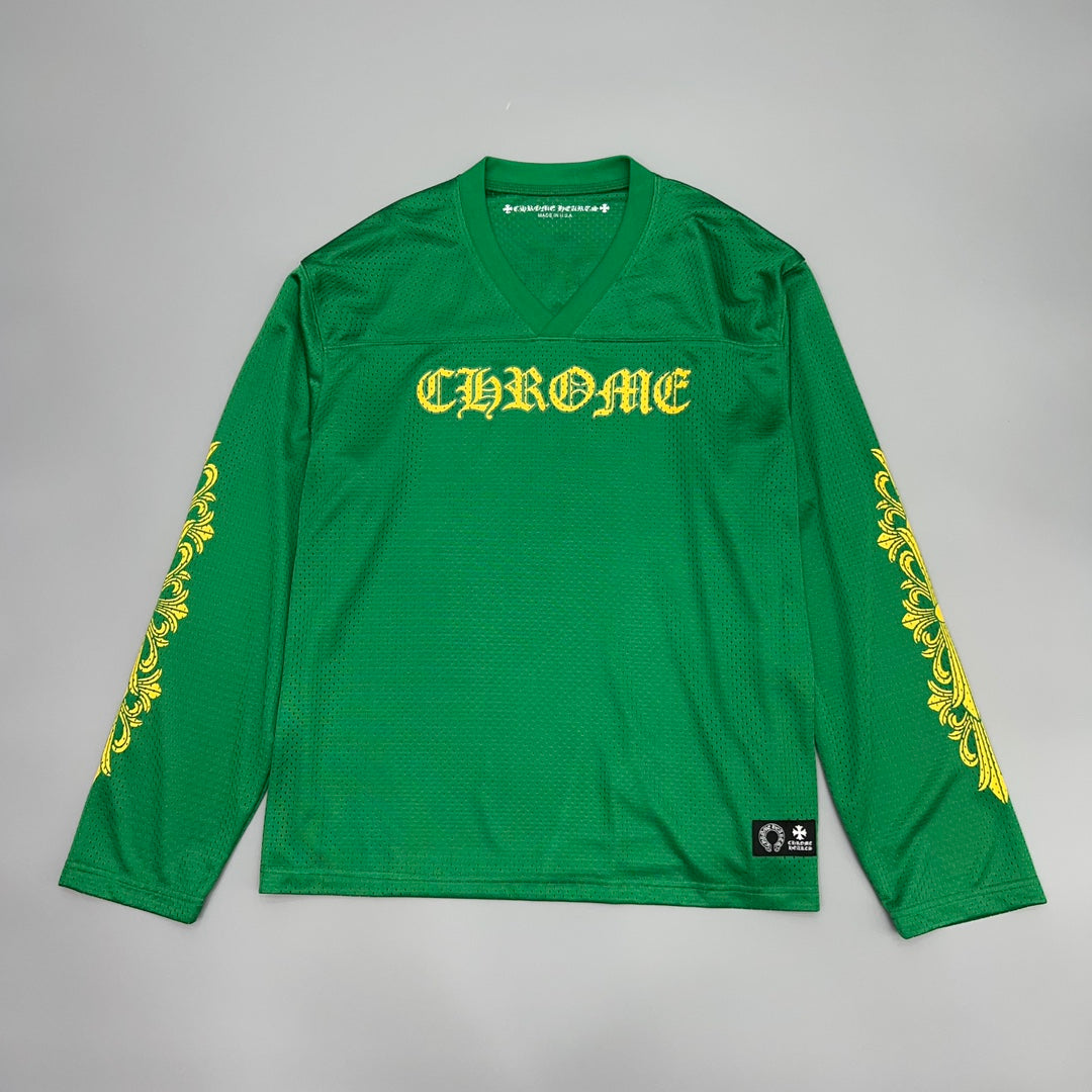 Green Mesh Longsleeve Hockey Jersey™
