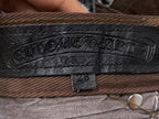 Black Brown & Zebra Cross Patch Brown Jeans™
