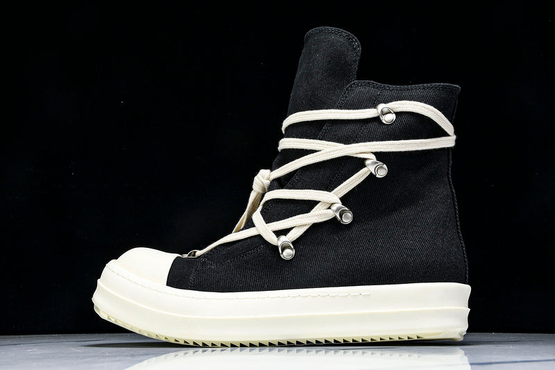 DRKSHDW Hexagram Sneakers "Black Milk"