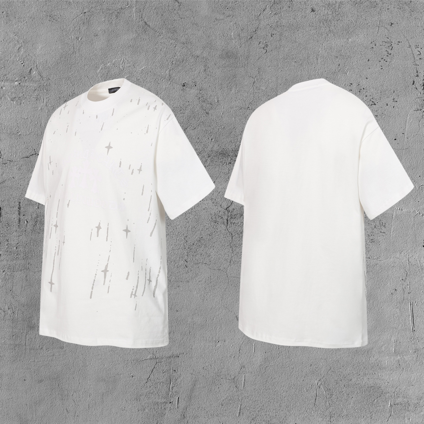 Falling Star Cross White T-Shirt™