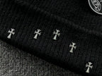 Metallic Crosses Wool Beanie™