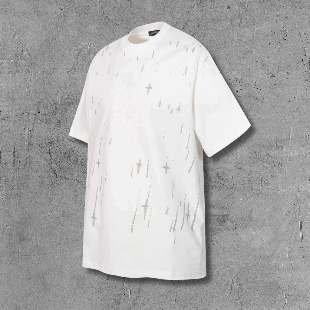 Falling Star Cross White T-Shirt™