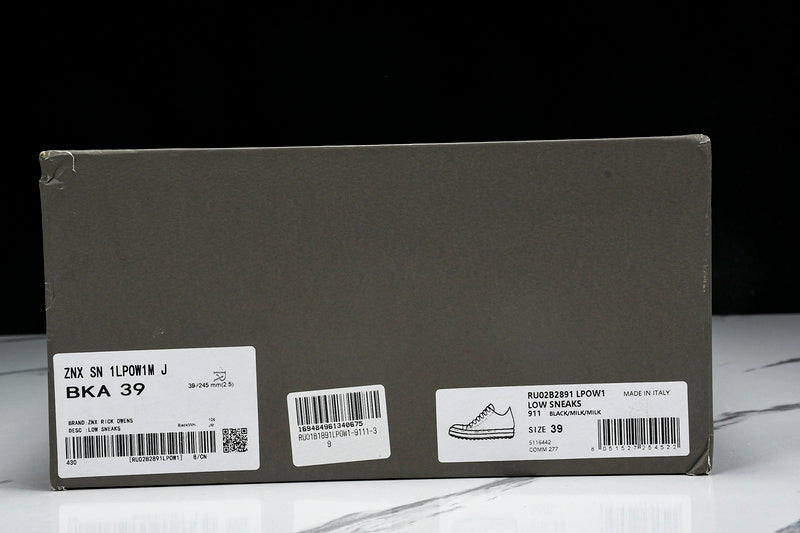 DRKSHDW Jumbo Lace Low "Black"