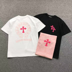 Pink Cross & Horseshoe Logo T-Shirt™