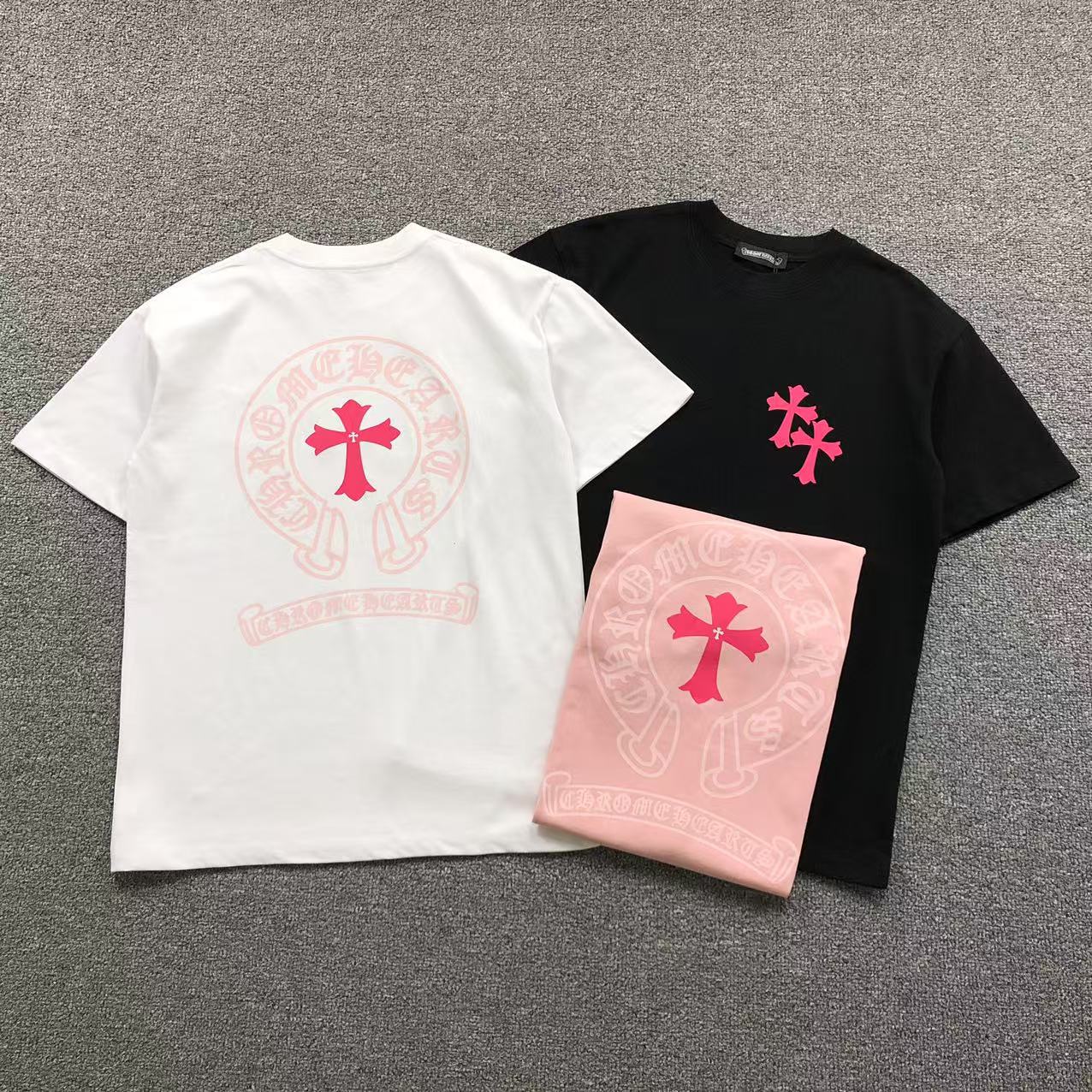 Pink Cross & Horseshoe Logo T-Shirt™