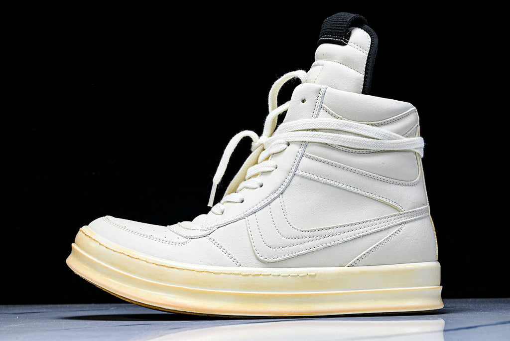 High Top Geobasket White Dunk Shoes