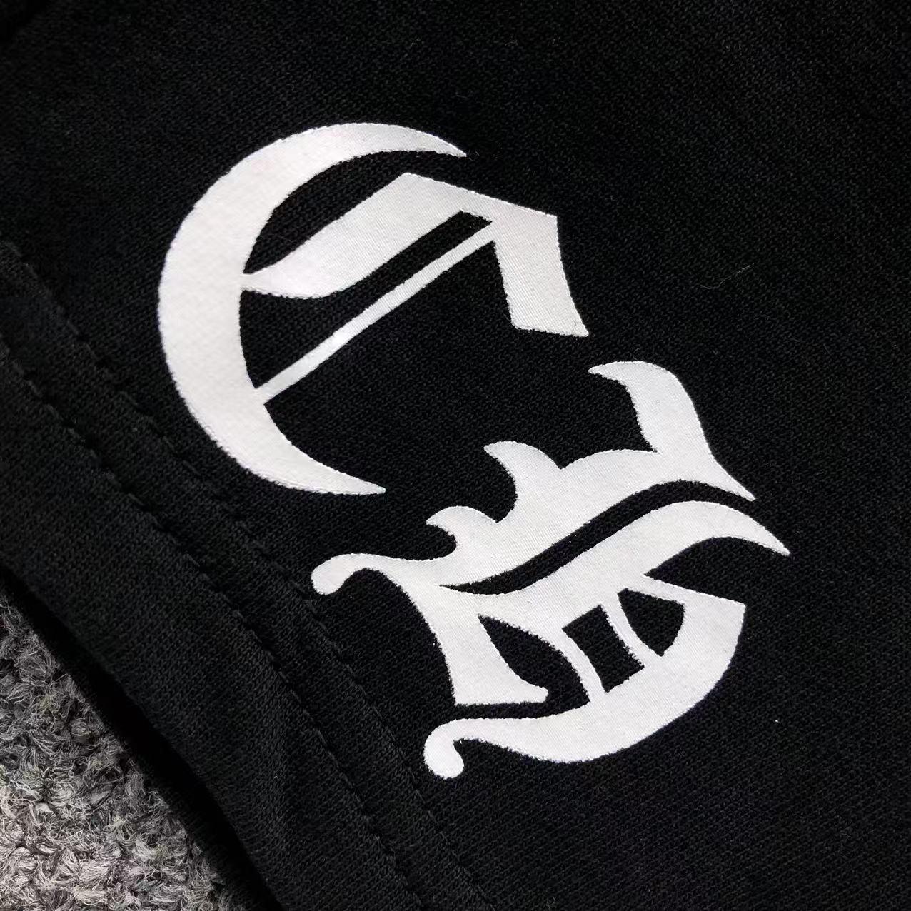 Cross Symbol Black Sweatshorts™