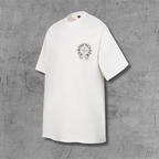 Paint Dots Yellow Horseshoe White T-Shirt™