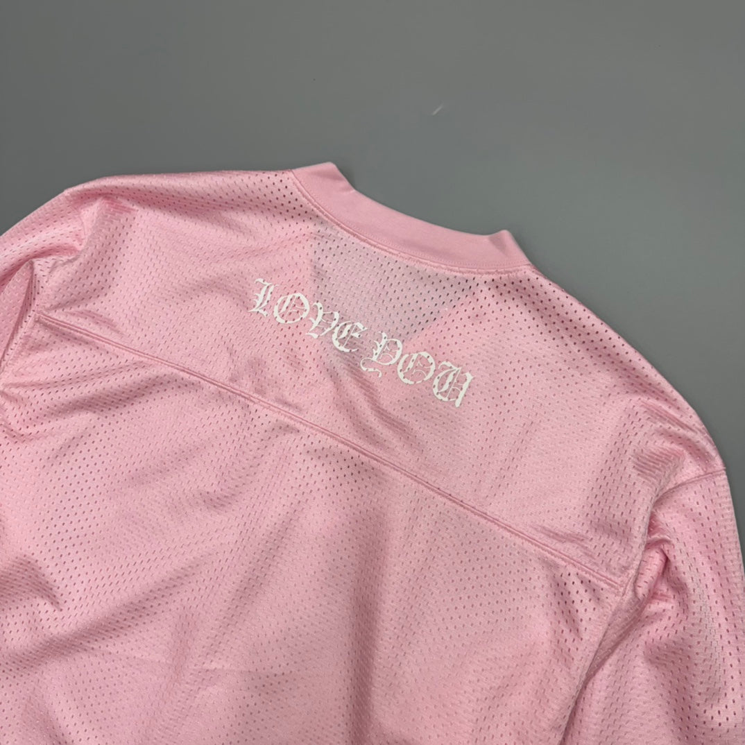 Pink Mesh Longsleeve Hockey Jersey™