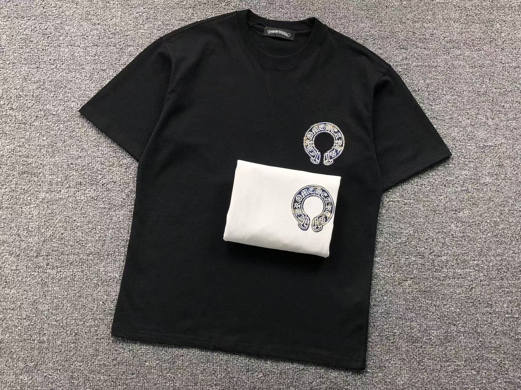 Checkered Horseshoe Logo T-Shirt™