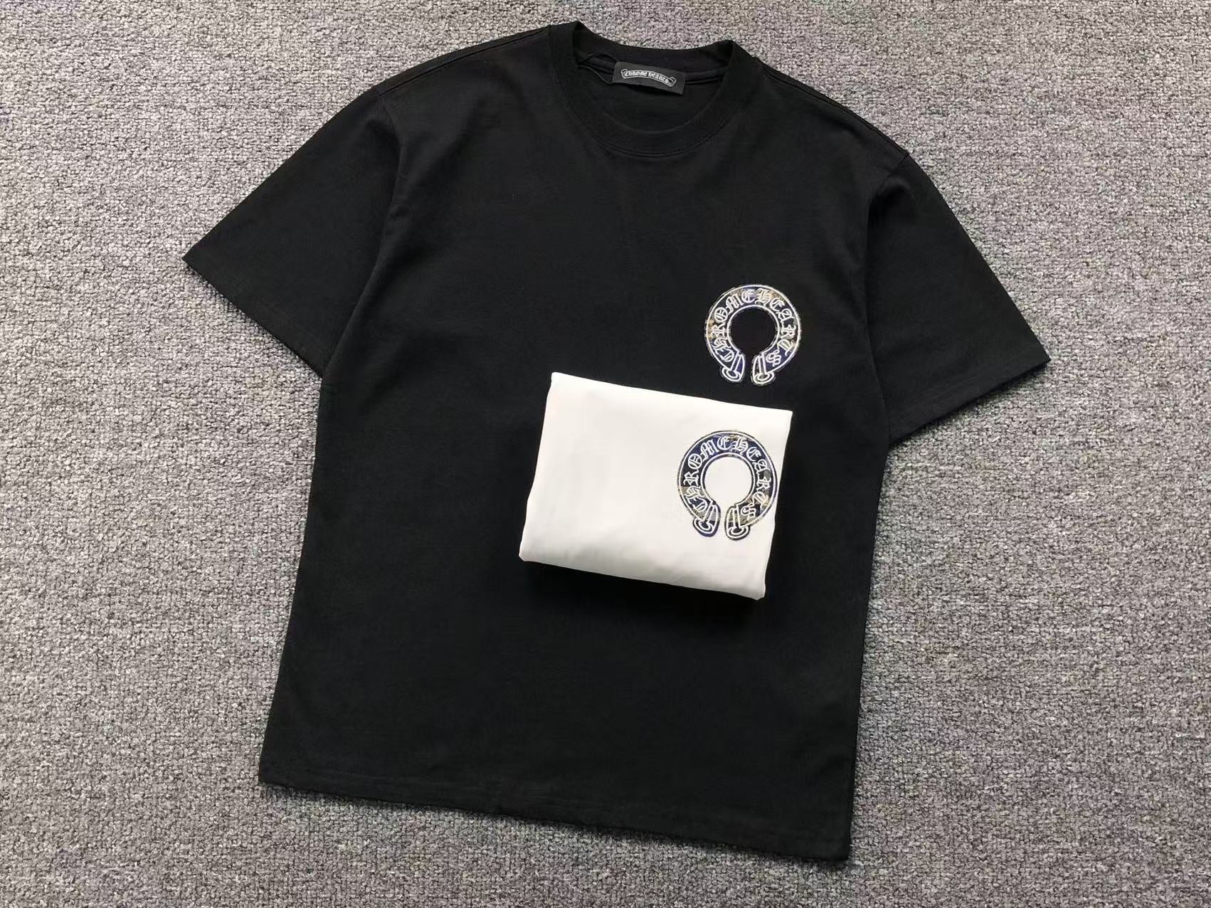 Checkered Horseshoe Logo T-Shirt™