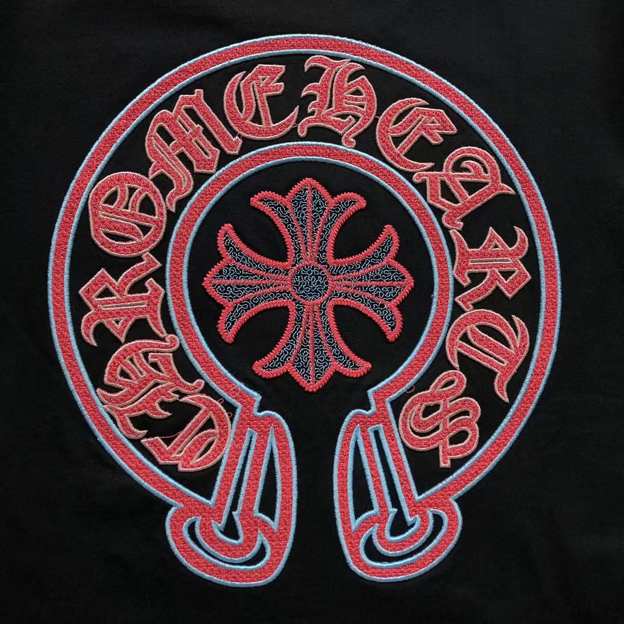 Red & Blue Horseshoe Logo T-Shirt™