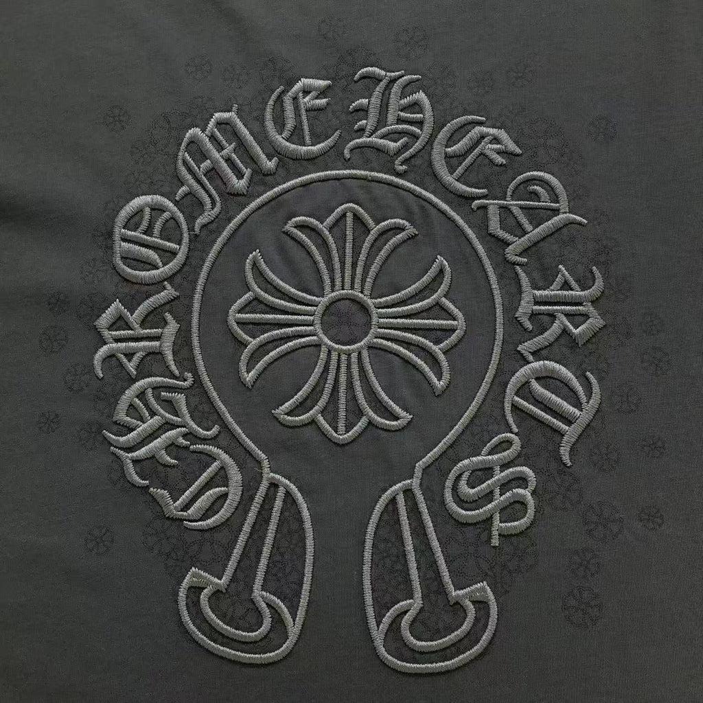 Grey Horseshoe Logo T-Shirt™