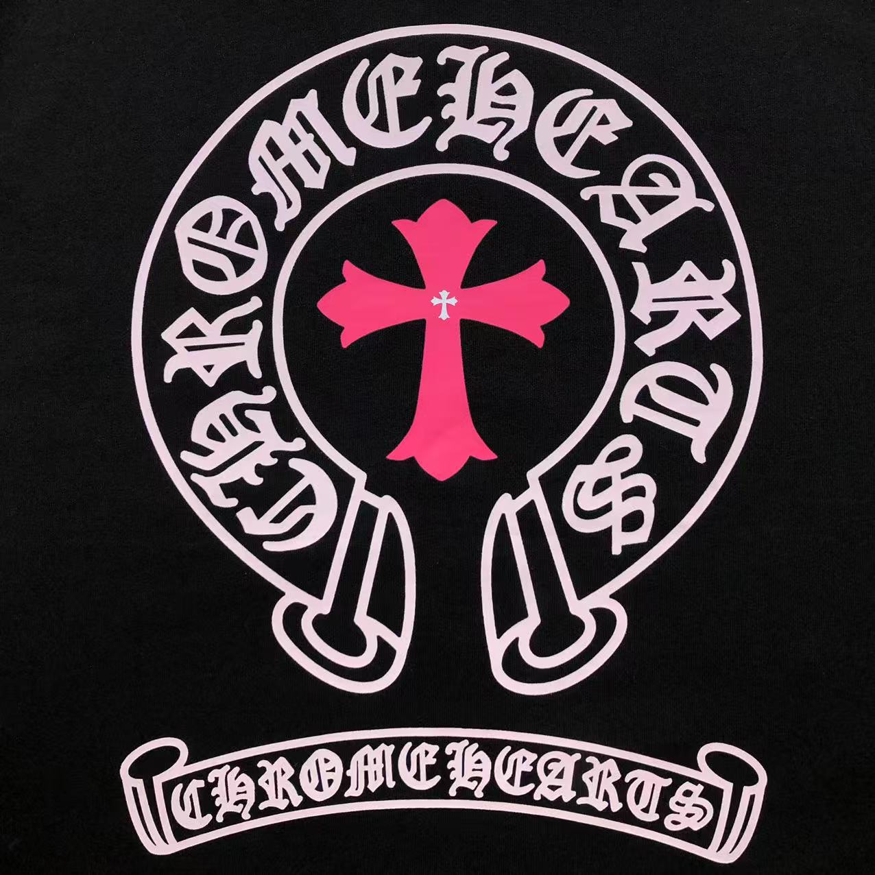 Pink Cross & Horseshoe Logo T-Shirt™