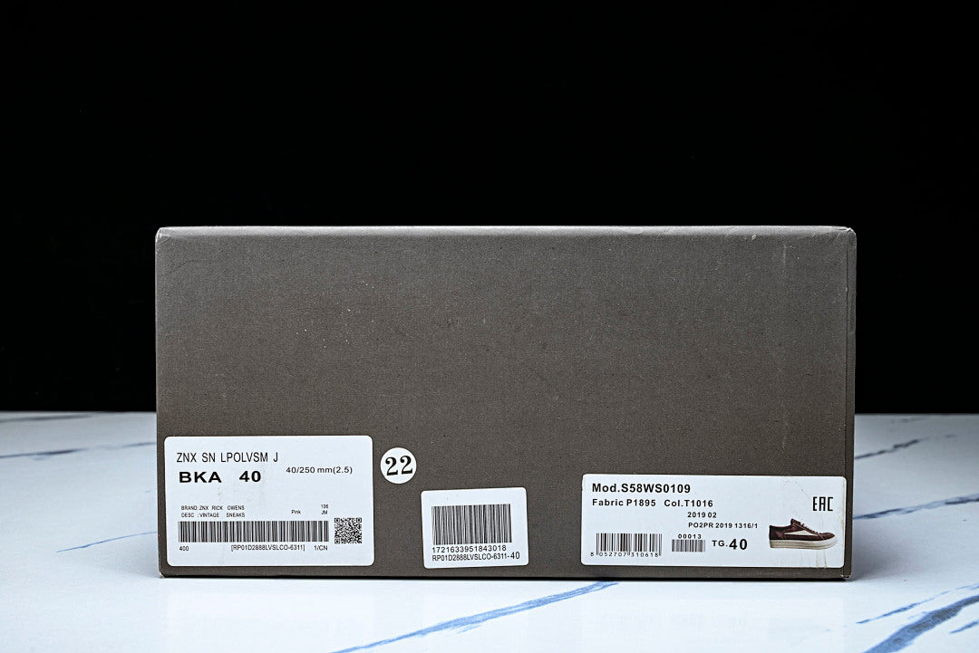 Vintage Low "Pink Dust" Suede Sneakers