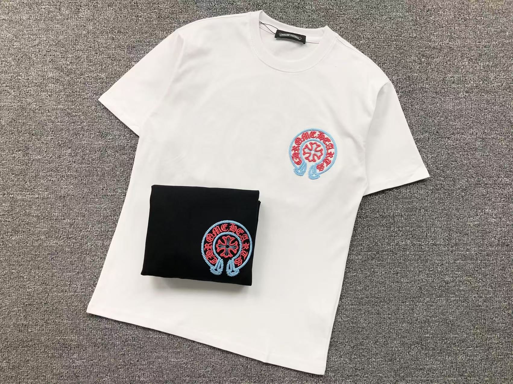 Red & Blue Horseshoe Logo T-Shirt™