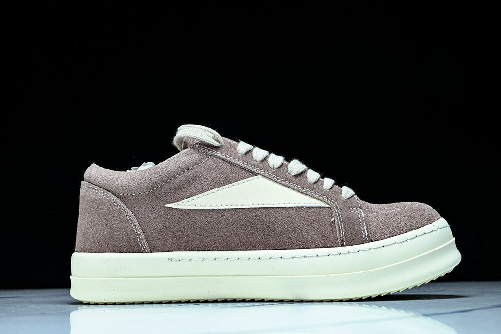 Vintage Low "Pink Dust" Suede Sneakers