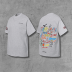 M-Boy Colored Text Grey T-shirt™
