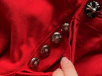 Cross Patch Red Denim Jeans™