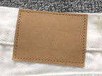 Mattyboy Leopard Cross Patch White Jeans™