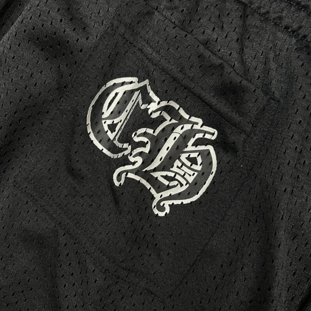 Black Mesh Sweatpants™
