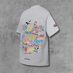 M-Boy Colored Text Grey T-shirt™